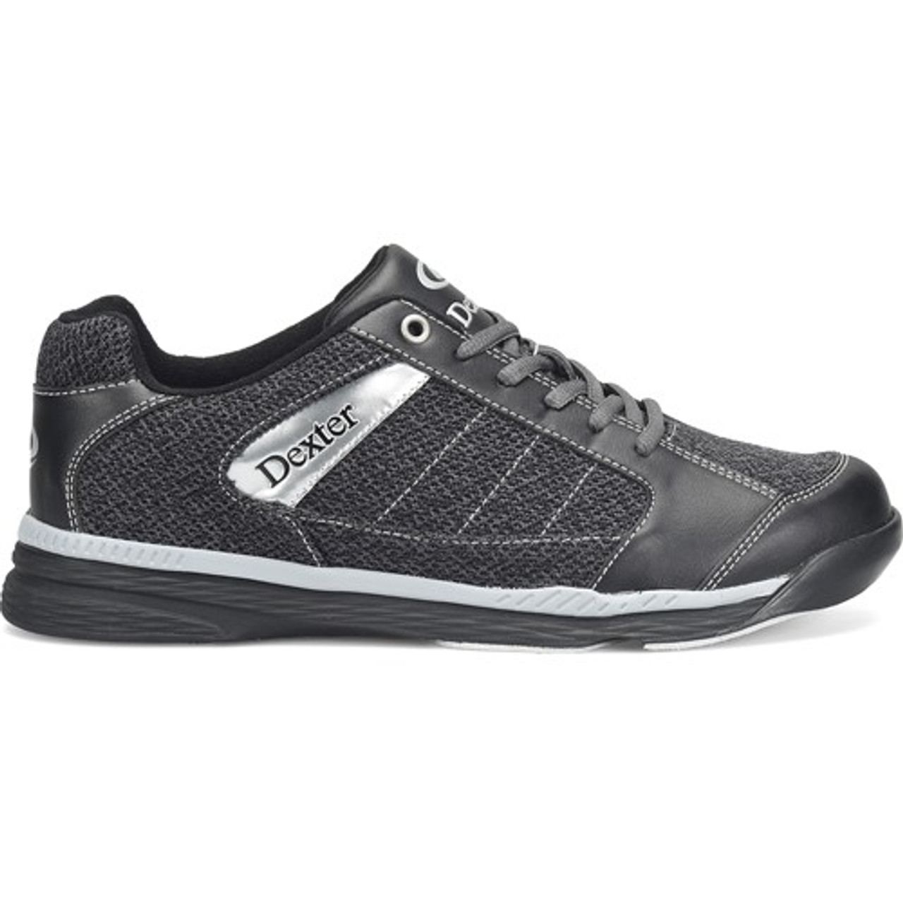 Dexter Mens SST 8 Knit Bowling Shoes - Charcoal Grey 12