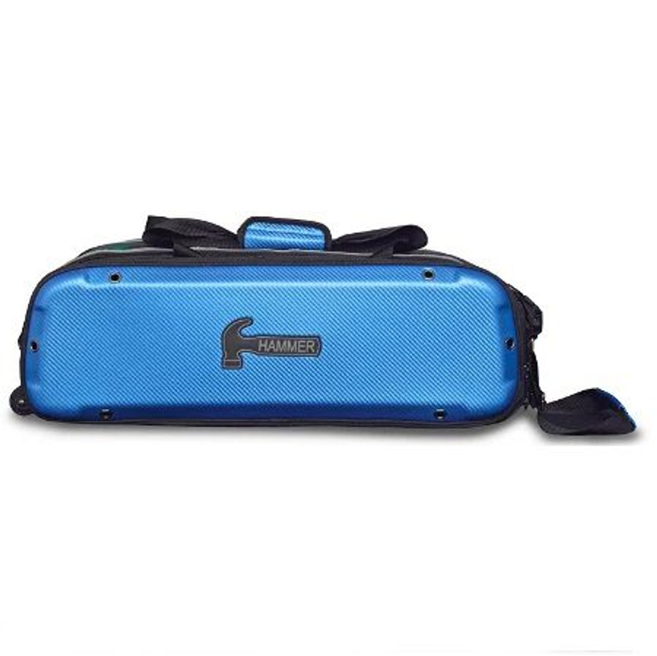 Hammer Carbon Shield Triple Tote Bowling Bag - Blue FREE SHIPPING