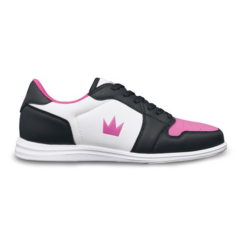 Brunswick Women's Lady Fanatic Bowling Shoes Black/Pink FREE