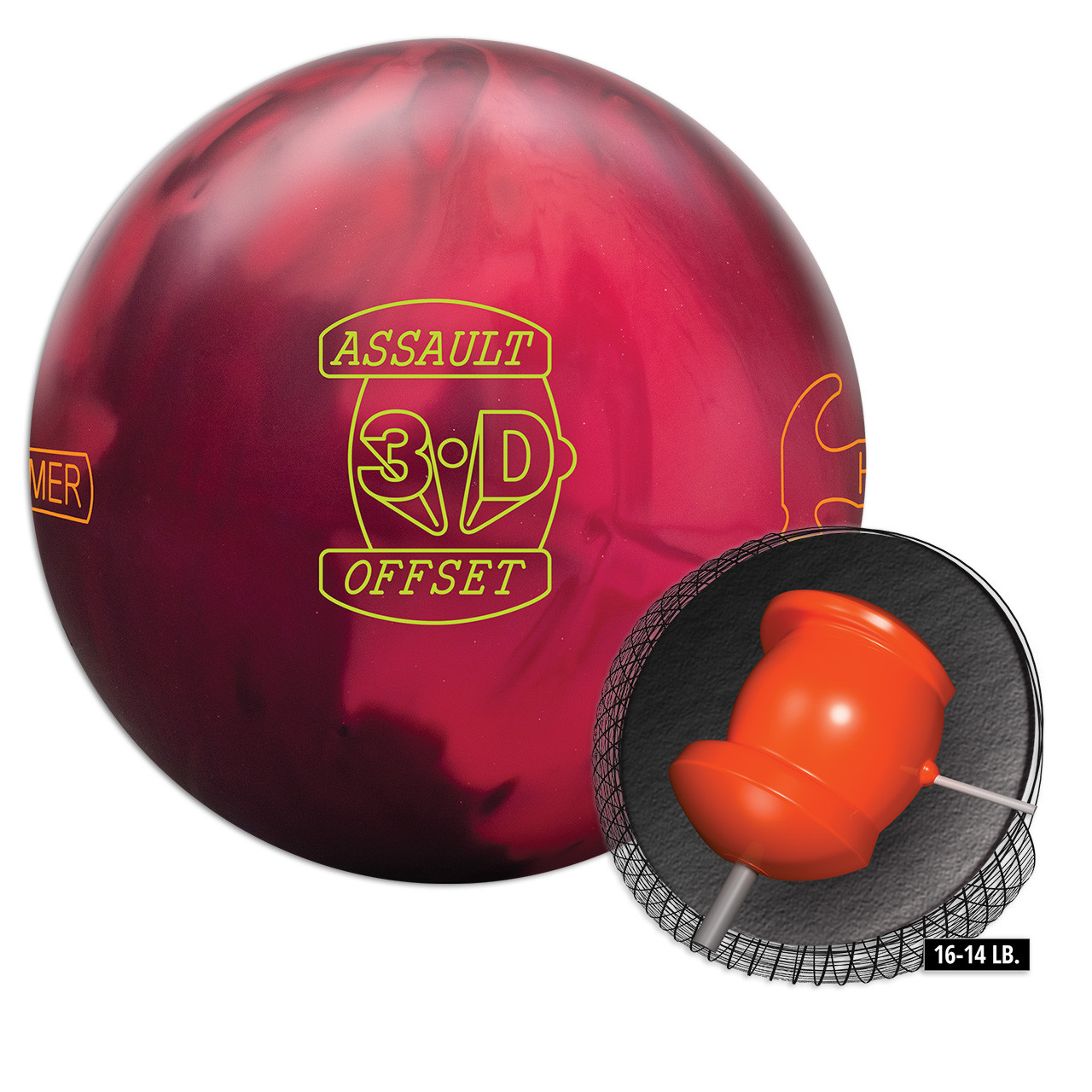 ボール HAMMER HIGH REV 3-D OFFSET 3-D Offset – HammerBowling