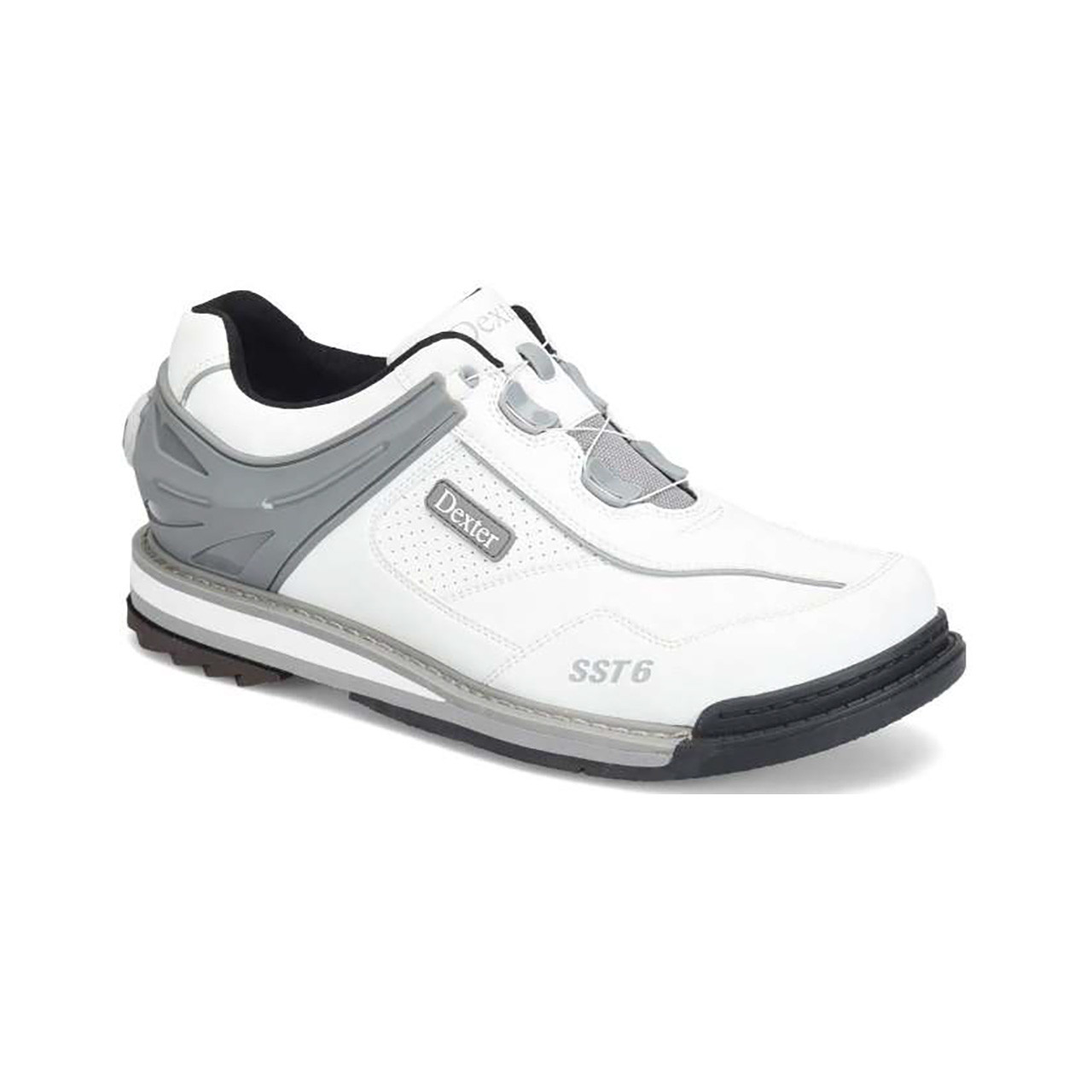 Dexter Men's SST Hybrid BOA Bowling Shoes White/Grey Right