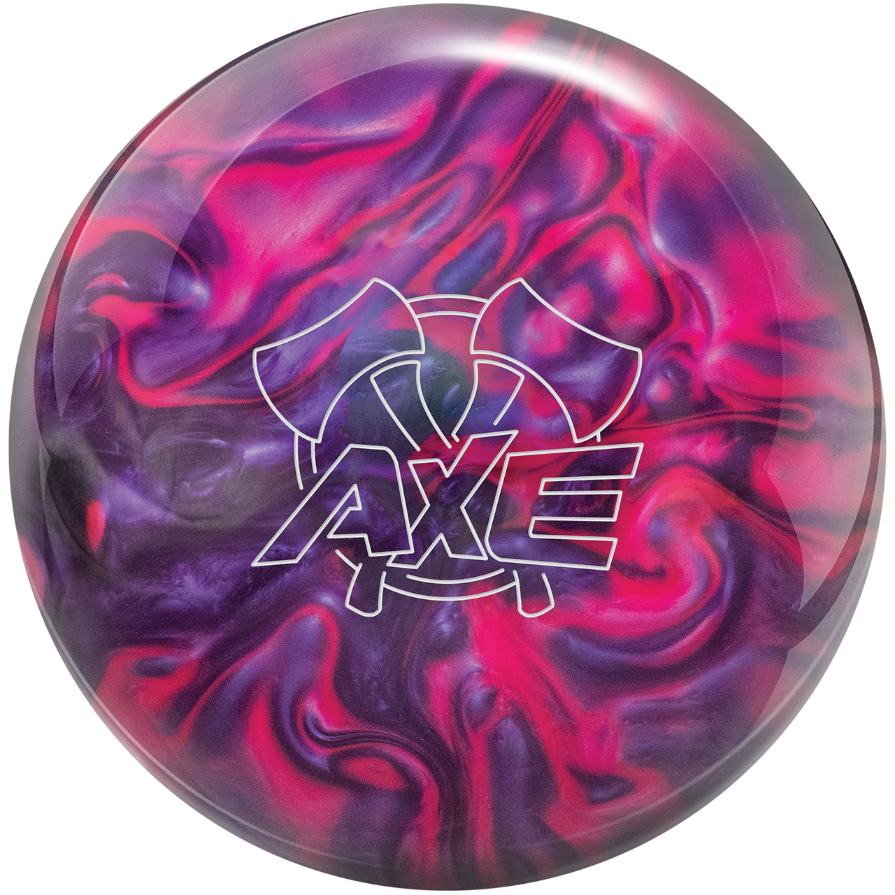 HAMMER AXE 15ポンド Hammer Axe Bowling Ball - Purple/Pink FREE HAMMER AXE 15ポンド Hammer Axe Bowling Ball - Purple/Pink FREE