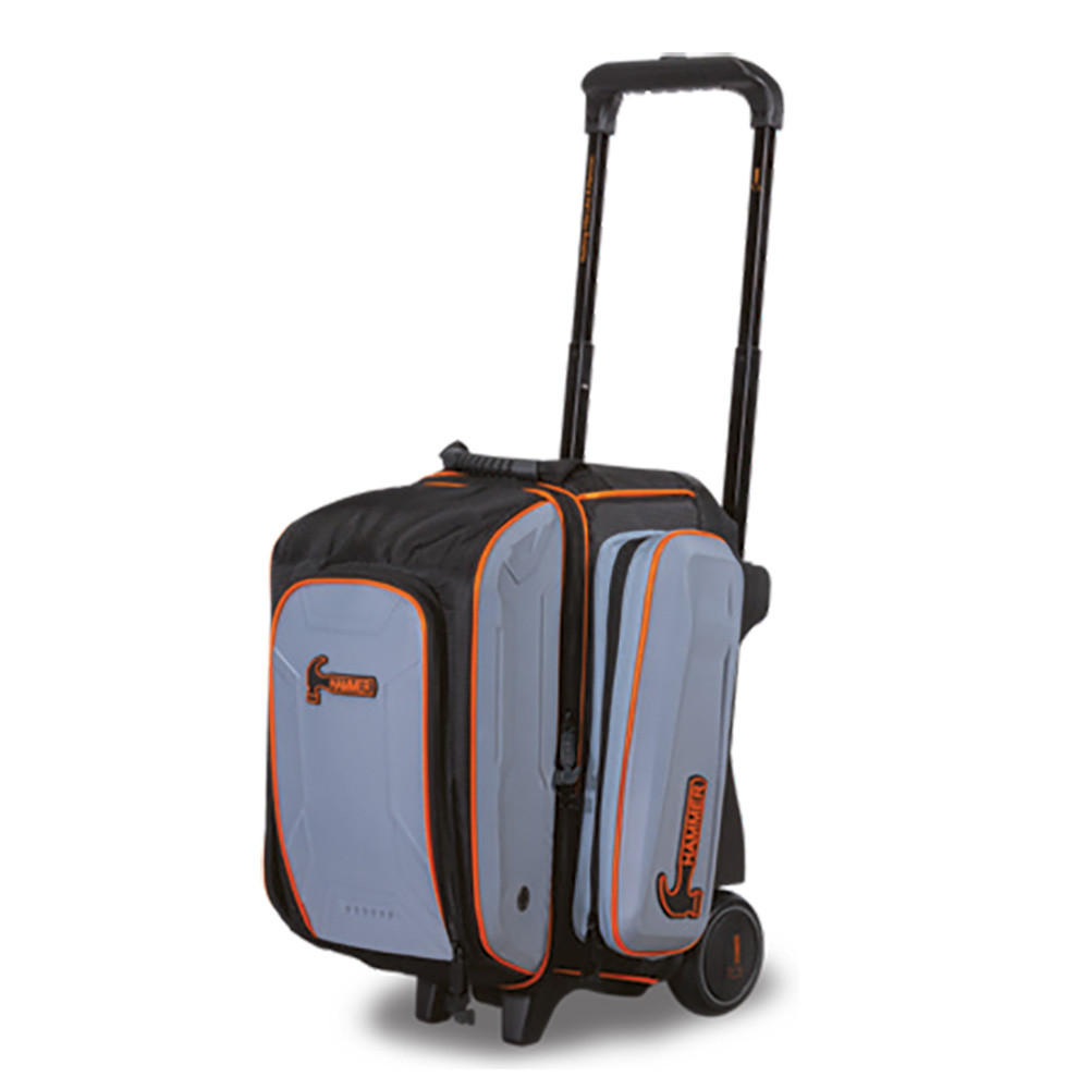 Hammer Gauntlet Double Roller Bowling Bag - Grey FREE SHIPPING
