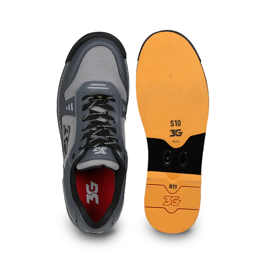 3G Mesh Racer Bowling Shoes - Grey - Right Handed FREE SHIPPING 3G Mesh Racer Bowling Shoes - Grey - Right Handed FREE SHIPPING