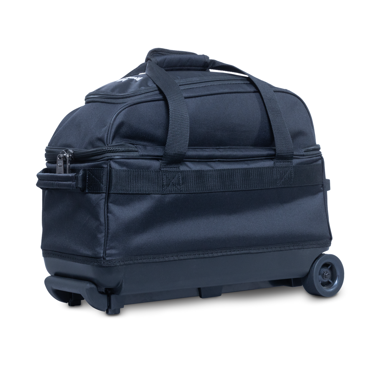 Brunswick Zone Double Roller Bowling Bag - Black/Black FREE Brunswick Zone Double Roller Bowling Bag - Black/Black FREE