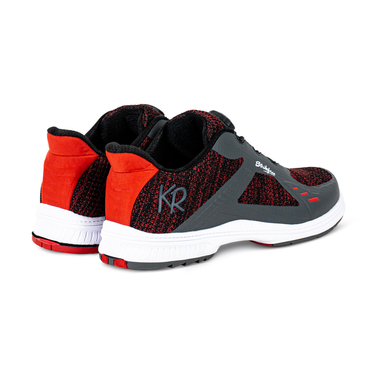 KR Strikeforce Men's Jet FT Bowling Shoes - Right Hand - Black/Red