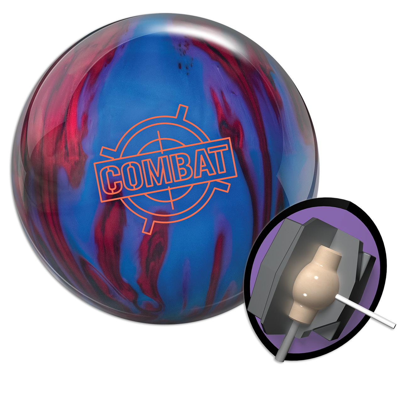 Brunswick Combat Bowling Ball - 15lbs FREE SHIPPING