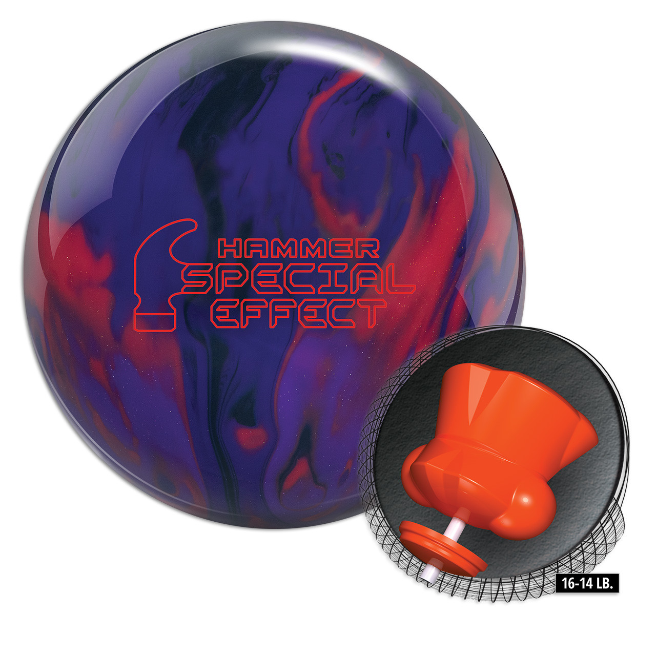 HAMMER SPECIAL EFFECT ボウリングボール　14ポンド Hammer Special Effect Bowling Ball - 14lbs FREE SHIPPING