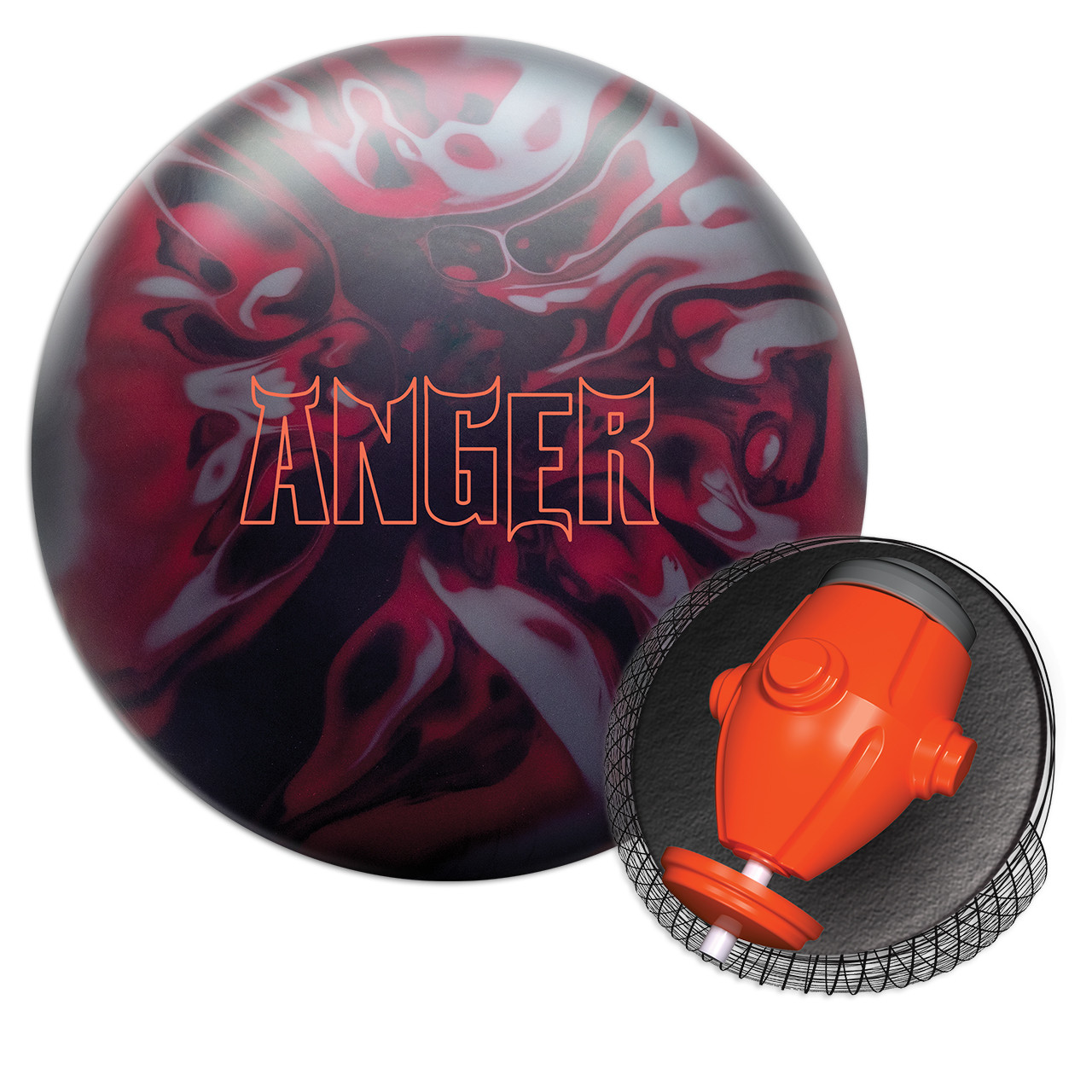 【新品】hammerアンガーソリッド 15ポンド Hammer Anger Solid Bowling Ball - 15lbs FREE SHIPPING