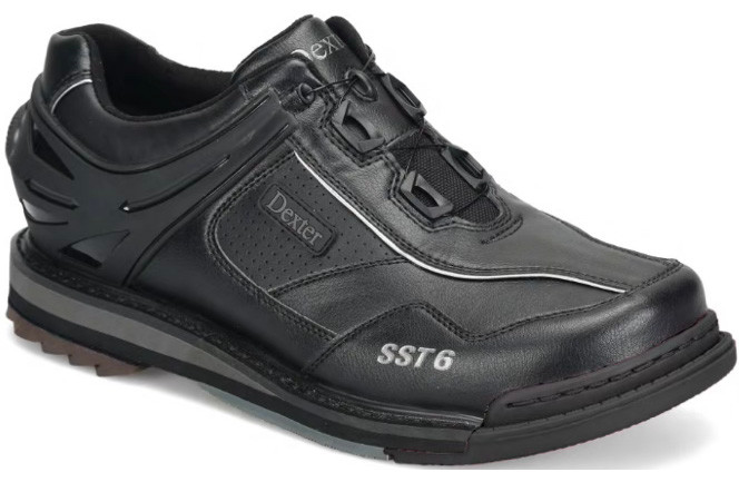 Dexter Men's SST 6 Hybrid Boa Bowling Shoes - Black/Gunmetal