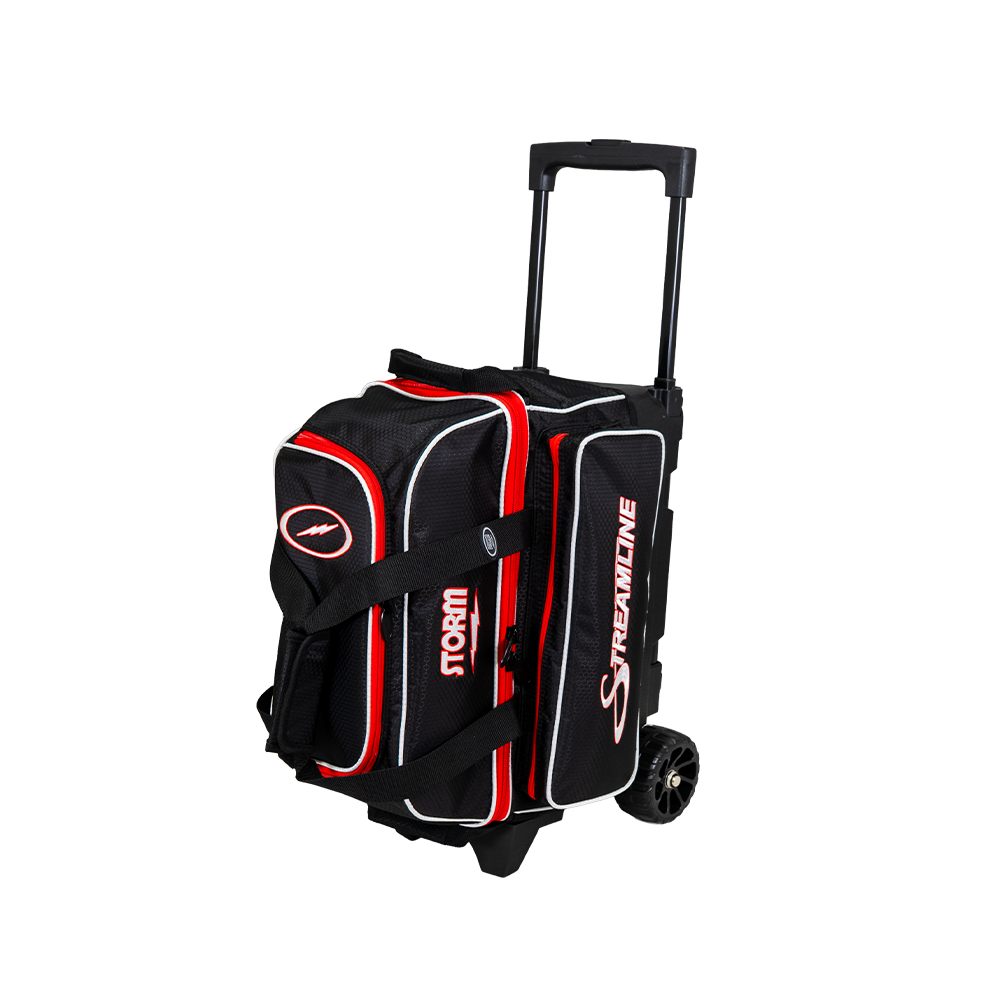 Bowling Storm Ball Bag - 0 Roller Streamline Tote Black 2-Ball in