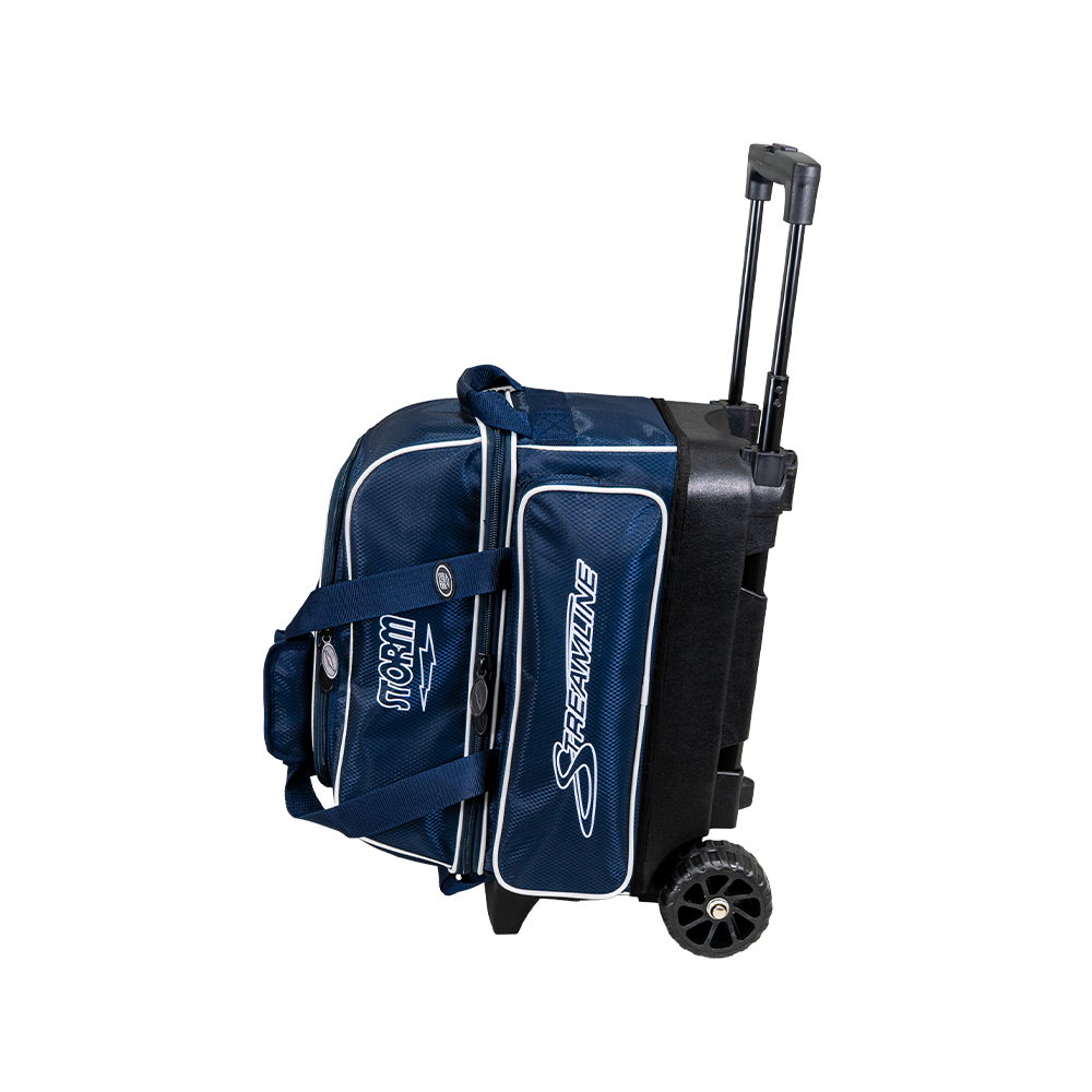Storm Streamline 2 Ball Roller Bowling Bag - Diamond Navy/Grey Storm Streamline 2 Ball Roller Bowling Bag - Diamond Navy/Grey