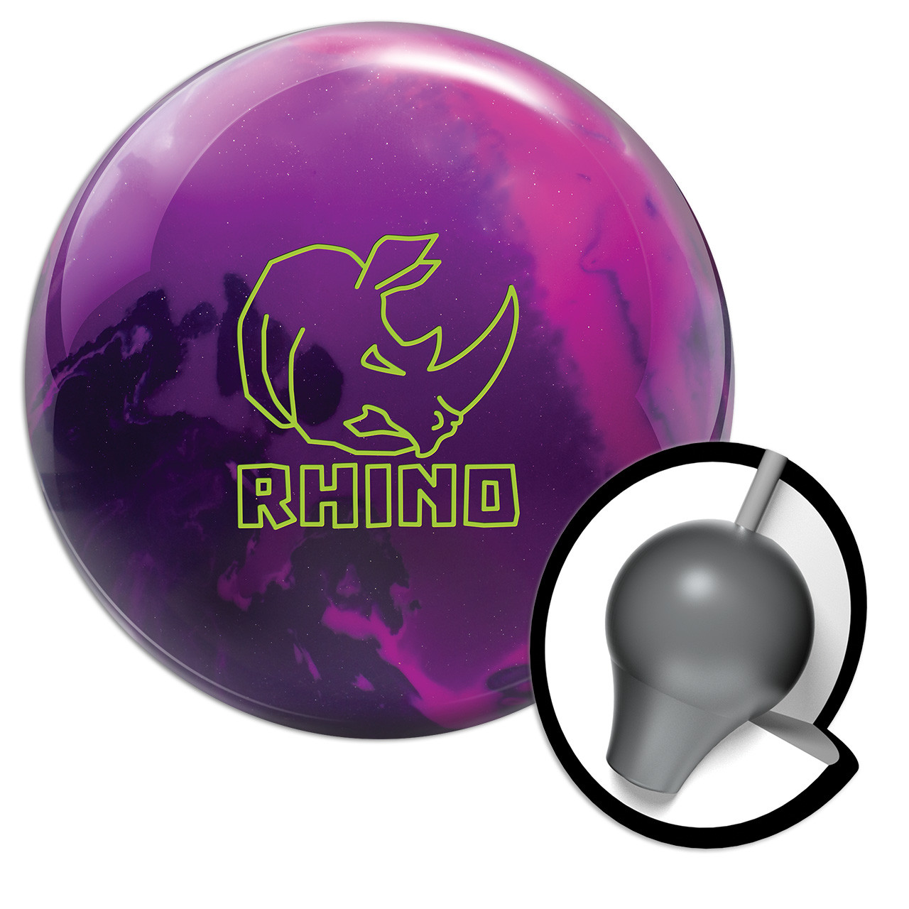 Brunswick Teal Rhino Pro Bowling Ball FREE SHIPPING