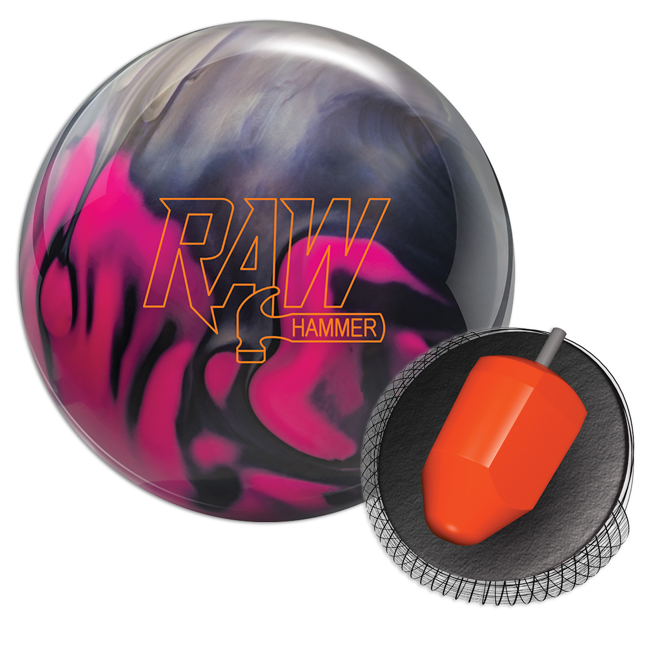 Hammer Purple Pearl Urethane Bowling Ball Purple Pin FREE SHIPPING