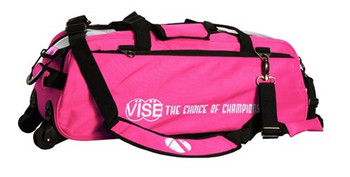 Vise 3 Ball Tote Roller Pink