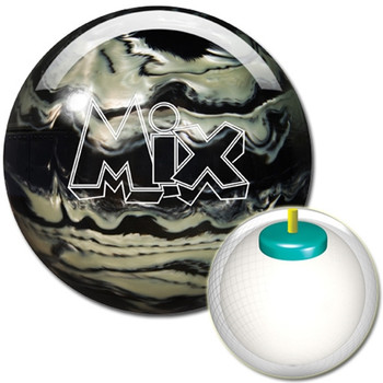 Storm Mix Bowling Ball and Core Black/White Pearl