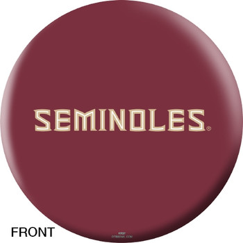 OTBB Florida State University Bowling Ball front OTBB Florida State University Bowling Ball front