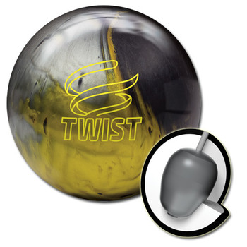 Brunswick Twist Bowling Ball Blue/Silver FREE SHIPPING