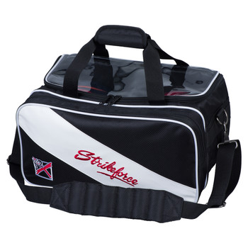 KR Strikeforce Fast Double Tote with Shoes Black/White