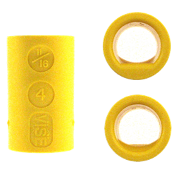 Vise Power Lift & Semi Bowling Ball Insert - Yellow Vise Power Lift & Semi Bowling Ball Insert - Yellow
