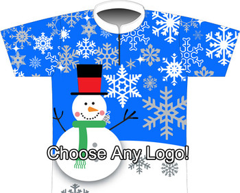 BBR Blue Snowman Sublimated Jersey