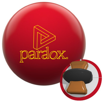 Track Paradox Red Bowling Ball and Core Track Paradox Red Bowling Ball and Core