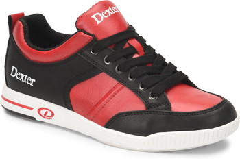 Dexter Dave Black/Red Mens Bowling Shoes
