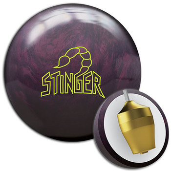 Ebonite Stinger Pearl Bowling Ball and Core