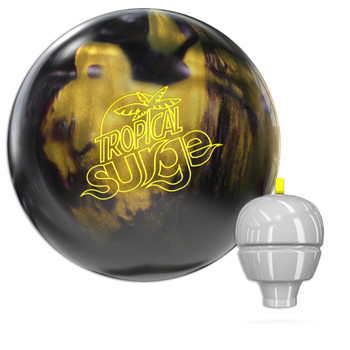 Storm Tropical Surge Bowling Ball Gold-Black and Core Storm Tropical Surge Bowling Ball Gold-Black and Core