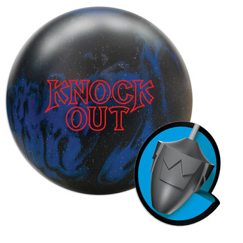 Brunswick Knock Out Black and Blue Bowling Ball and Core