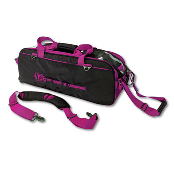 Vise 3 Ball Tote Roller Black/Pink