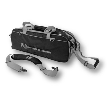 Vise 3 Ball Tote Roller Black/Silver