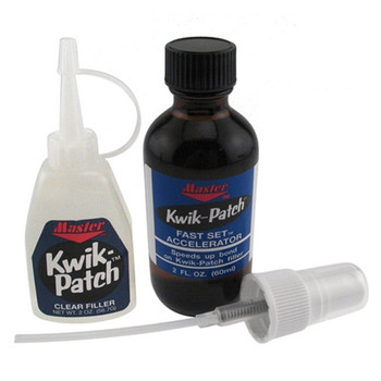 Master Products Kwik Patch for making small repairs to your bowling ball