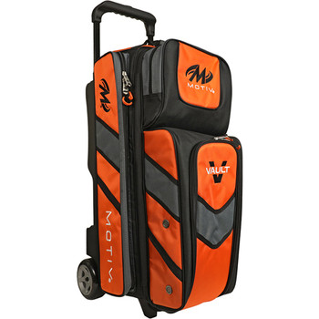 Motiv Vault 3-Ball Roller Bowling Bag - Tangerine