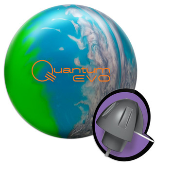 Brunswick Quantum Evo Hybrid Bowling Ball and Core