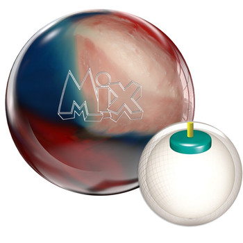 STORM製　MIX 14ポンド Storm Mix Bowling Ball Black/White Pearl FREE SHIPPING