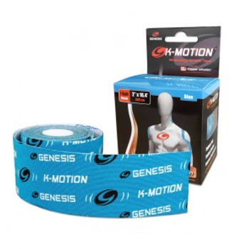 Genesis K-Motion Tape - Blue - 16.4 Ft Roll