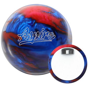 Motiv Aspire Bowling Ball - Black/Red/Gold FREE SHIPPING