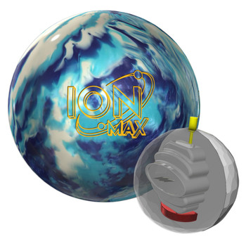 Motiv Max Thrill Pearl Bowling Ball - Blue/Yellow FREE SHIPPING