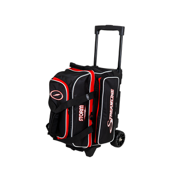 Storm Streamline 2 Ball Roller Bowling Bag - Black/Red