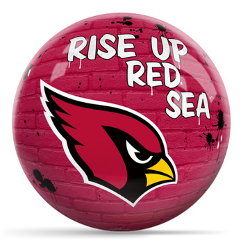 OTBB Arizona Cardinals Graffiti Bowling Ball