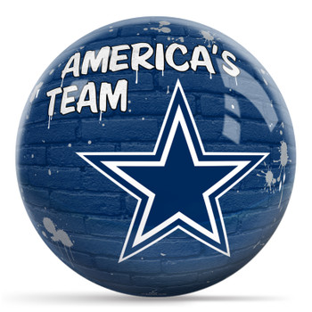 OTBB Dallas Cowboys Graffiti Bowling Ball