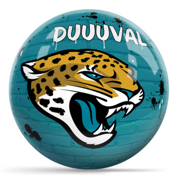 OTBB Jacksonville Jaguars Graffiti Bowling Ball