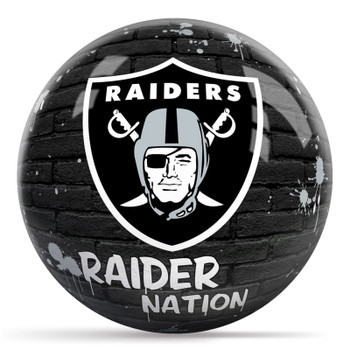 OTBB Las Vegas Raiders Bowling Ball