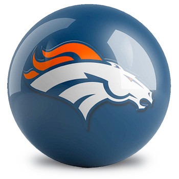 OTBB Denver Broncos Logo Bowling Ball