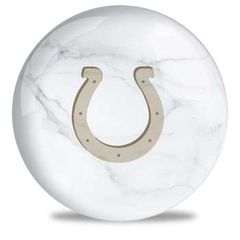 OTBB Indianapolis Colts Marble Bowling Ball
