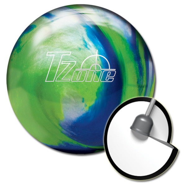 Brunswick Target Zone Ocean Reef Bowling Ball and core