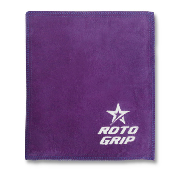 Roto Grip Purple Shammy for wiping off oil from the coverstock.