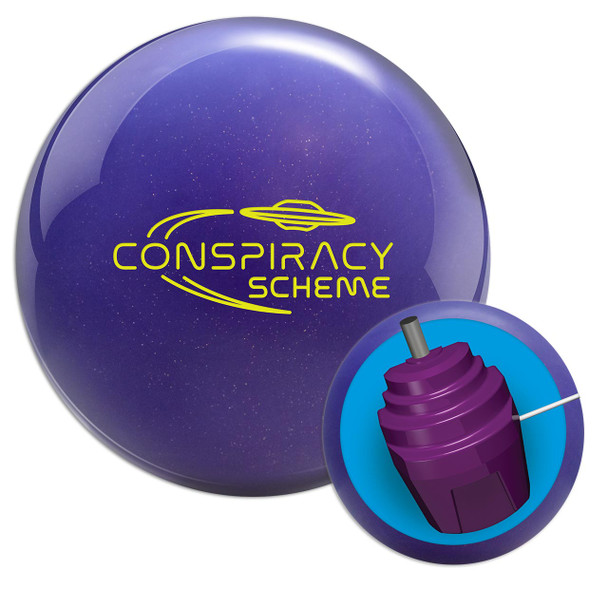 Radical Conspiracy Scheme Bowling Ball and Core