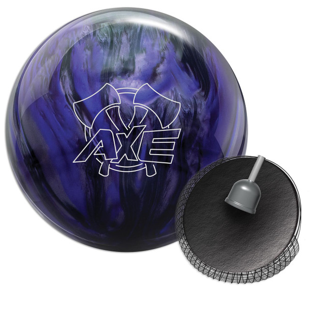 Hammer Axe Bowling Ball - Purple/Smoke